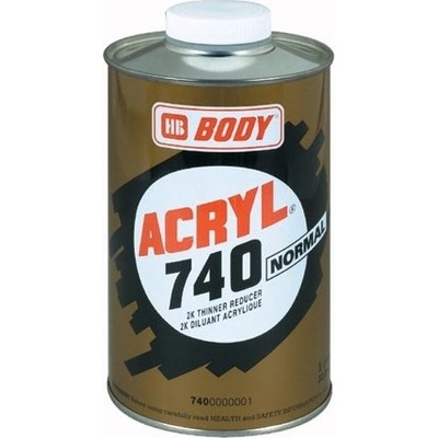 HB BODY ROZLIEVANÉ RIEDIDLO 740 K AUTOLAKOM 0,3L