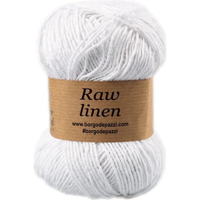 Borgo de' Pazzi Raw linen 190 Bílá