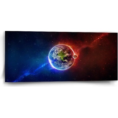 Sablio Obraz Planéta Zem - 110x50 cm