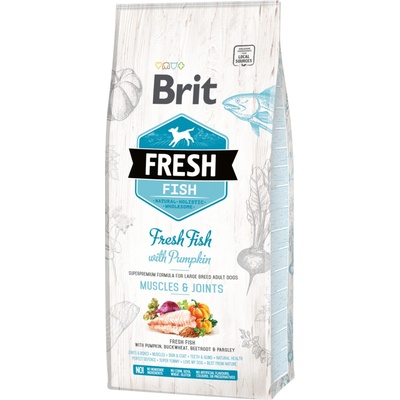 Brit Fresh Adult Large ryba a tekvica 12 kg