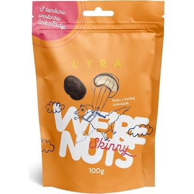 LYRA We´re Nuts Kešu v Horkej Čokoláde 100 g