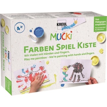 Kreul Mucki Комплект за рисуване с пръсти Hands and Fingers 5 x 50 ml (29101)