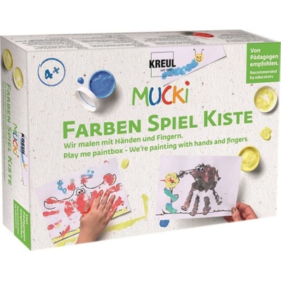 Kreul Mucki Комплект за рисуване с пръсти Hands and Fingers 5 x 50 ml (29101)