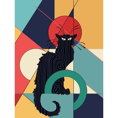 Plakát, Obraz - Le Chat Noir, 30 × 40 cm – Hledejceny.cz