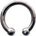 Rouge Stainless Steel Horseshoe Cock Ring (30mm) In Clamshell