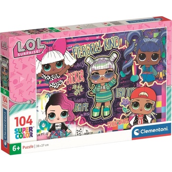 Clementoni Детски пъзел Clementoni от 104 части - LOL Surprise (25785)