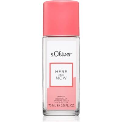 s.Oliver Here and Now Women дезодорант с пулверизатор за жени 75ml