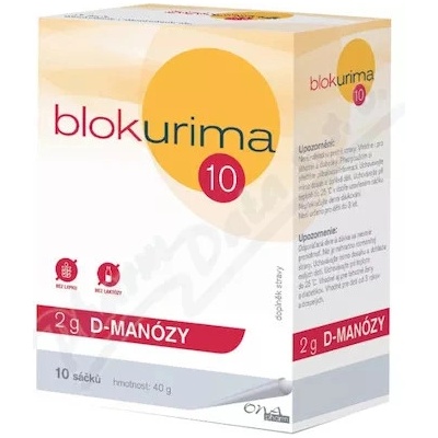 Blokurima 2 g D-manóza vrecúška 10 x 4 g