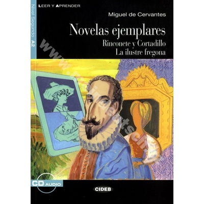 Novelas ejemplares - zjednodušená četba A2 ve španělštině vč. CD