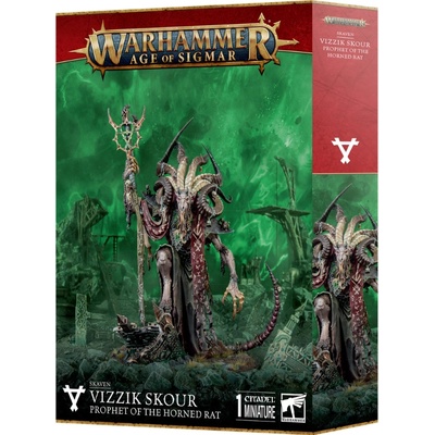 Games Workshop Vizzik Skour, Prophet of the Horned Rat (90-20)