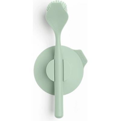 Brabantia Четка за миене на съдове, с вендуза, зелена, Brabantia (BRAB215780)