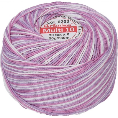 Ariadna Viacfarebná priadza Multi 10 50 g - 0203