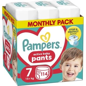 Image 1 of Pampers Гащички Pampers Pants 7 (15+ кг. ) - 114 броя
