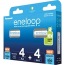 Panasonic Eneloop AA 2000mAh 4ks, AAA 800mAh 4ks BK-KJMCDE44E