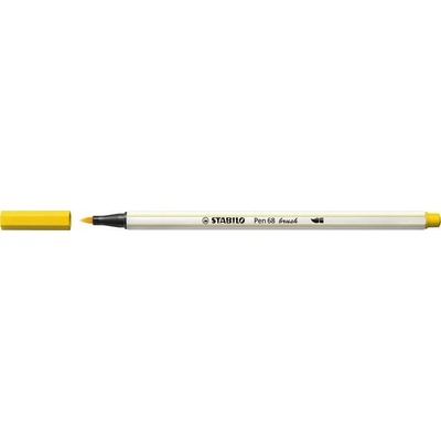 Stabilo Pen 68 brush žltá