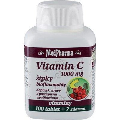 MedPharma Vitamín C 1000 mg s šípky 107 tabliet