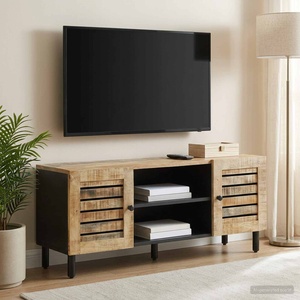 vidaXL Шкафове за съхранение Натурално 105 x 33 x 46 см (4018844)