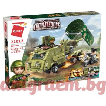 Image 1 of Qman Конструктор qman 21012 Брониран автомобил (q21012)