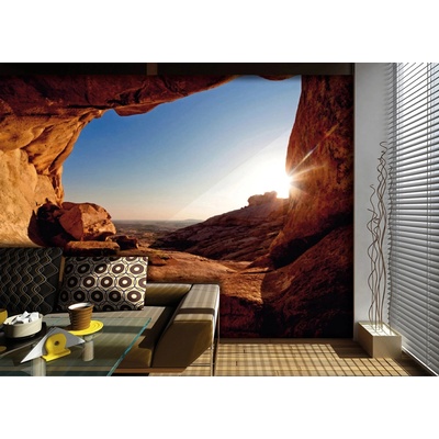 AG Design FTNS-2454 Vliesová fototapeta Ranní skály rozměry 360 x 270 cm