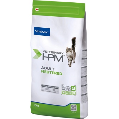 Virbac Veterinary HPM Adult Neutered Cat 2 x 12 kg
