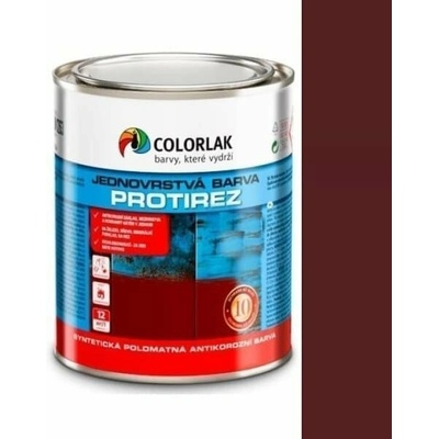 Protirez S2015 syntetická antikorózna farba 2v1 8012 červenohnedá 0,6L