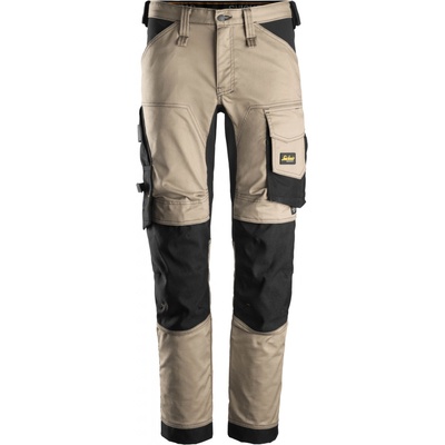 Snickers Workwear Pracovné nohavice AllroundWork Stretch béžovej