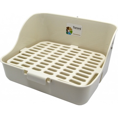 Tommi Toaleta pro králíky a fretky s roštem 28 x 21 x 16 cm – Zboží Mobilmania