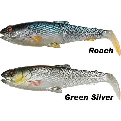 Savage Gear Craft Cannibal Paddletail 8,5cm 7g Green Silver