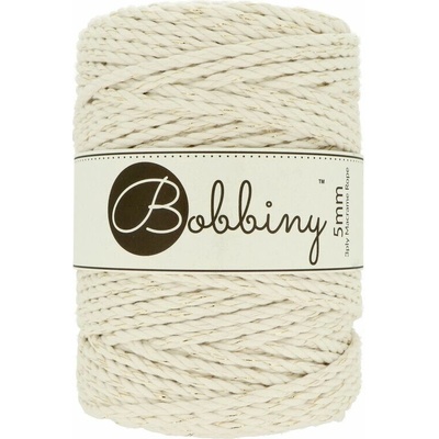 Bobbiny Rope Golden Natural 5mm