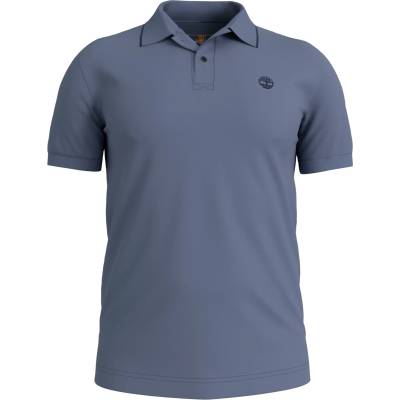 Timberland Мъжка поло тениска Timberland Millers River Printed Neck S/S Polo shirt - Stone Wash - размер XL (216-8623-0414)