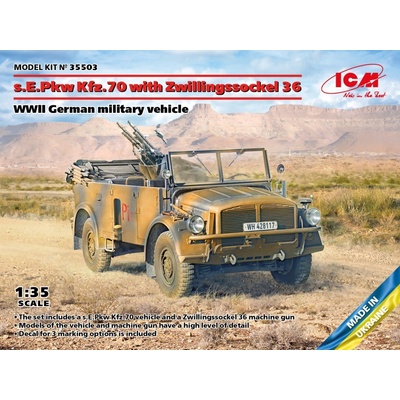 ICM s.E.Pkw Kfz.70 w/ Zwillingsockel 36 35503 1:35