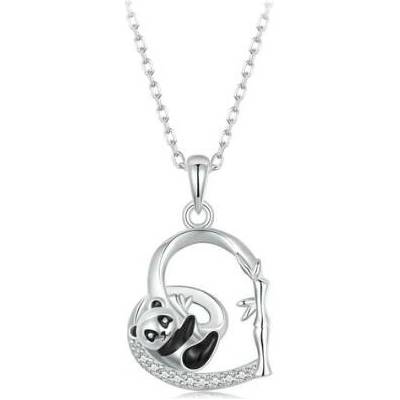 For Silver Náhrdelník panda 69656