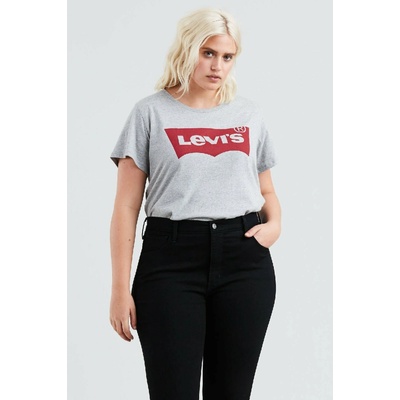 LEVI'S® Dámske tričko THE PERFECT TEE PLUS SIZE 35790-0017 Sivá