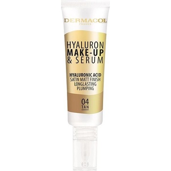 Dermacol Make up a sérum 2v1 Hyaluron Make up and Serum 04 Tan 25 g