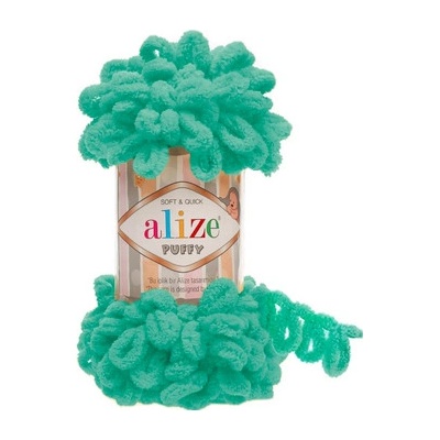 Priadza Alize Puffy 490 - aqua