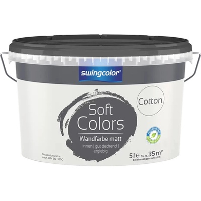 Swingcolor Soft Colors Farba na stenu, Cotton, matná, 5 l