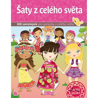 Šaty z celého světa - kniha samolepek