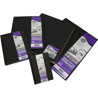 Daler Rowney Simply skicák v knižní vazbě A4 extra bílý 54 listů