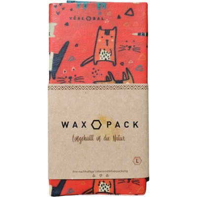OGF WAXOPACK voskové obrúsky obal na jedlo chleba syry ovocie zelenina Detský zvieratká 37x34 cm