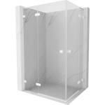 Mexen Lunar L Duo душ кабина с врата на въртяща се ос лява 105 x 85 см, прозрачна, бяла - 834L-105L-085P-20-00 (834L-105L-085P-20-00)