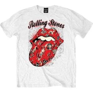 The Rolling Stones Tattoo Flash White M Риза (RSTEE14MW02)