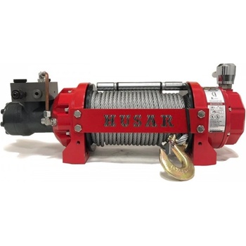 HUSARWINCH Hydraulický naviják BST HS 12000, 5,44 t, Ocelové lano, Husar Winch