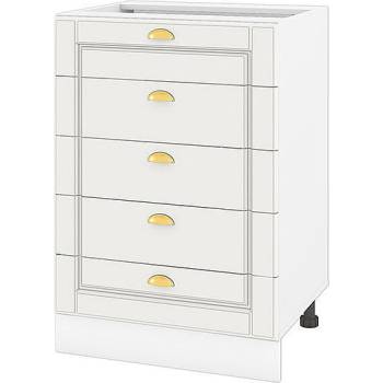 ИРИМ Долен кухненски шкаф Сити БФ-Бяло мат-09-29 60 см