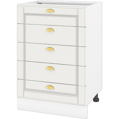 ИРИМ Долен кухненски шкаф Сити БФ-Бяло мат-09-29 60 см