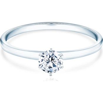 SAVICKI Годежен пръстен savicki: бяло злато, лабораторен диамант