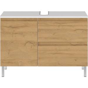 Germania Бял шкаф под умивалника от дъб 80x56 cm Torrance - Germania (4331-559)