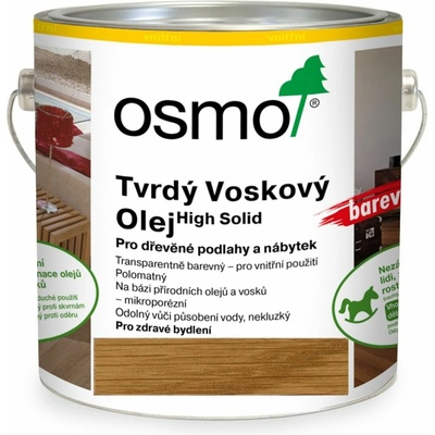 Osmo 3071 Tvrdý voskový olej 2,5 l Medový