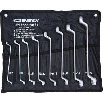 Energy Sada dvojitých očkových kľúčov NE01001SK8