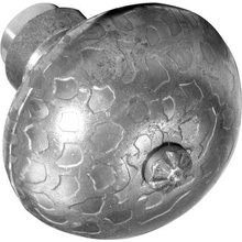 PSG Ozdobná kovaná kľučka - guľa pre dvere, bránku a bránu 63.017, 60 x 70 mm
