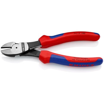 KNIPEX Клещи диагонални резачки усилени, синьо-червена (k7412180)